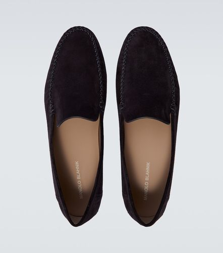 Manolo Blahnik Mocassins en daim - Manolo Blahnik - Modalova