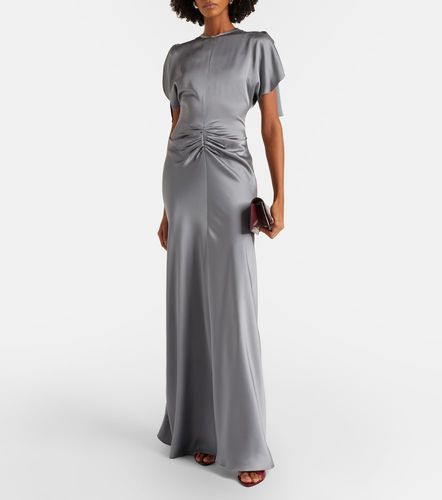Robe longue Isabella en satin - Victoria Beckham - Modalova