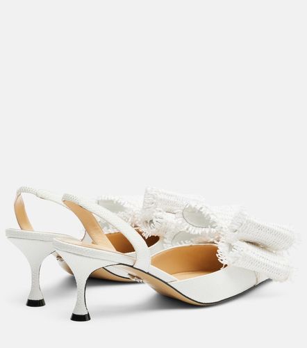 Escarpins slingback Le Cadeau en raphia - Mach & Mach - Modalova