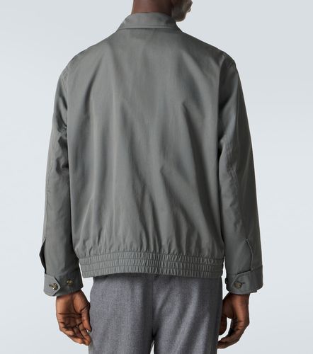 Veste blouson en coton et soie - Lardini - Modalova
