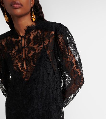 Chloé Robe en dentelle à fleurs - Chloe - Modalova