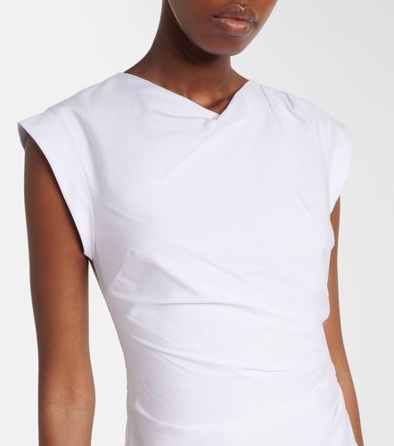 Robe midi Lisette en coton mélangé - Veronica Beard - Modalova
