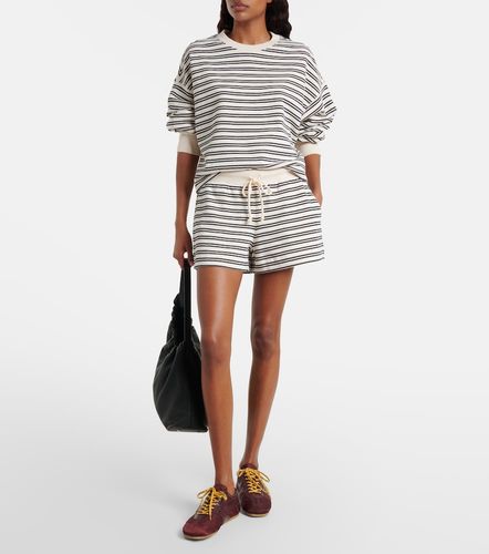 Sweat-shirt Isabelle rayé en coton - Velvet - Modalova