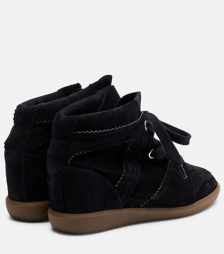 Baskets compensées Bobby en daim - Isabel Marant - Modalova