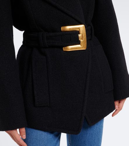 Balmain Manteau en laine vierge - Balmain - Modalova