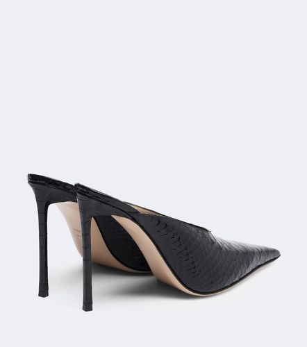 Mules en cuir façon serpent - Tom Ford - Modalova