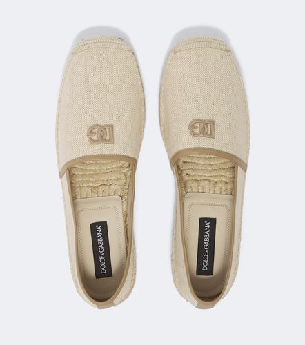 Espadrilles en toile à broderies - Dolce&Gabbana - Modalova