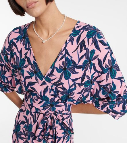 Robe midi à fleurs - Diane von Furstenberg - Modalova