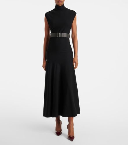 Alaïa Robe midi en laine mélangée - Alaia - Modalova