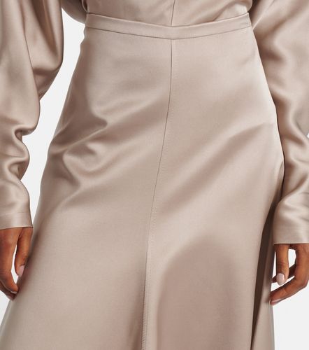 Jupe midi en soie - Brunello Cucinelli - Modalova