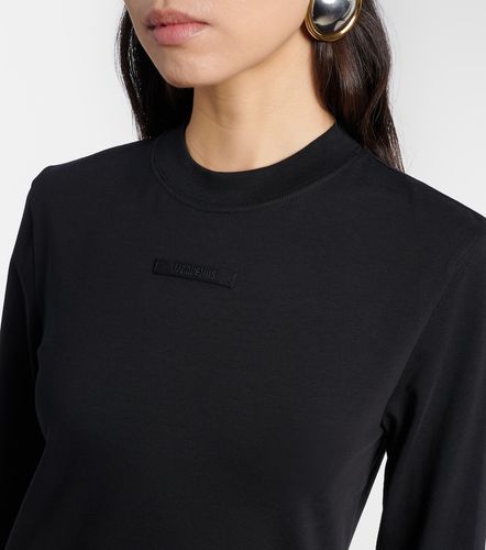 T-shirt en coton mélangé à logo - Jacquemus - Modalova