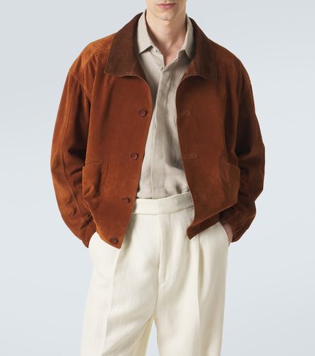 Zegna Bomber en daim - Zegna - Modalova