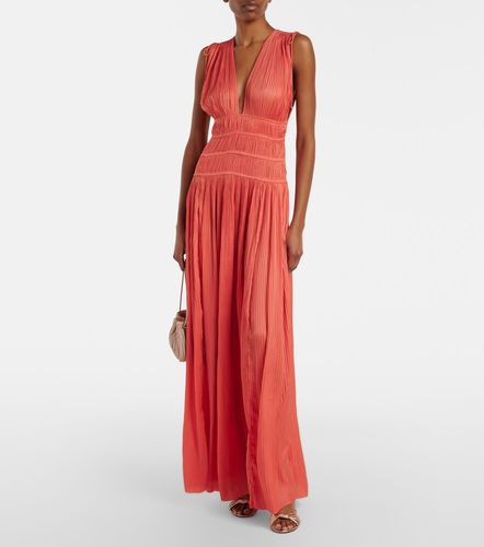 Robe longue Tasneem en satin - Ulla Johnson - Modalova
