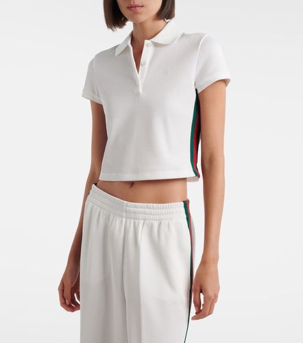 Gucci Polo court Web Stripe - Gucci - Modalova