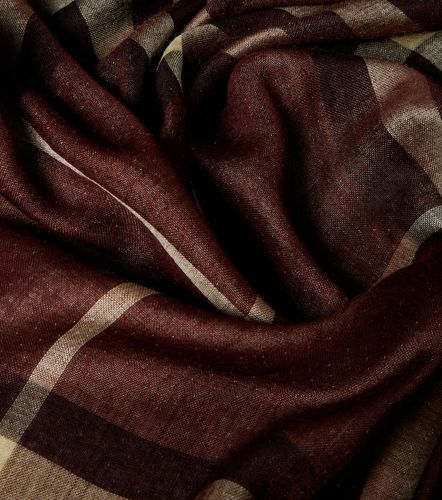 Écharpe Check en laine et soie - Burberry - Modalova