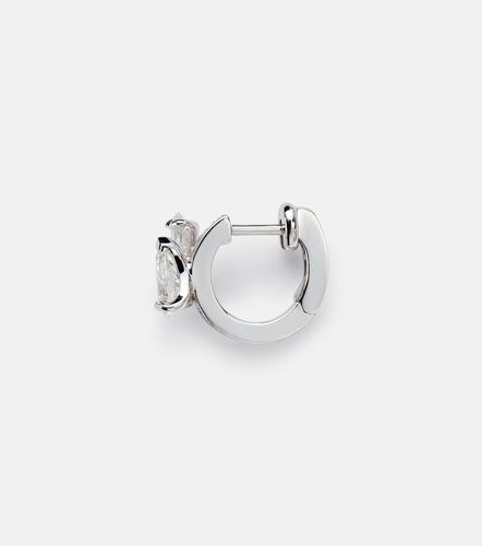 Boucle d'oreille unique Serti Sur Vide en or blanc 18 ct et diamants - Repossi - Modalova