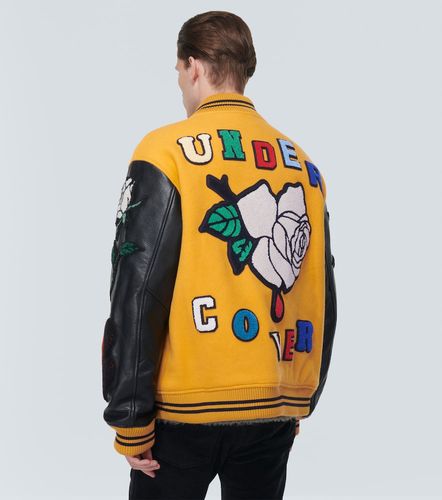 Veste universitaire en laine mélangée à appliqués - Undercover - Modalova