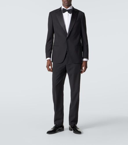 Smoking en laine vierge - Giorgio Armani - Modalova