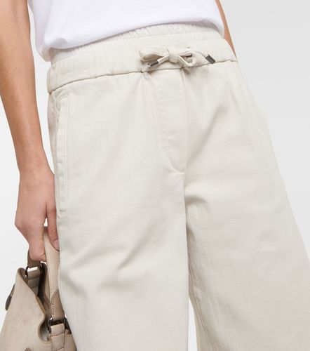 Jean wide taille haute - Brunello Cucinelli - Modalova