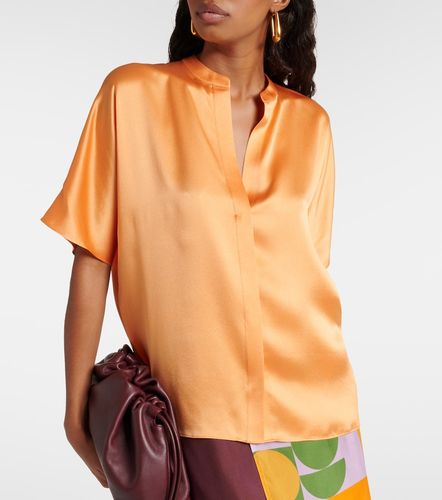 Vince Blouse en satin de soie - Vince - Modalova