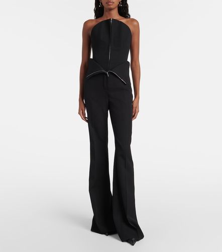 McQueen Top corset en laine - McQueen - Modalova