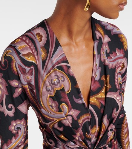 Etro Robe midi à imprimé paisley - Etro - Modalova