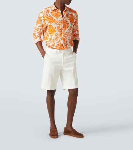 Etro Chemise Roma imprimée en lin - Etro - Modalova