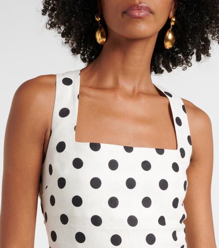 Posse Robe Alice en lin à pois - Posse - Modalova