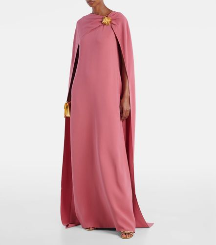 Robe longue en soie mélangée - Oscar de la Renta - Modalova