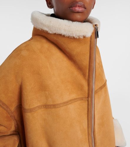 Veste Signature en shearling et daim - Toteme - Modalova