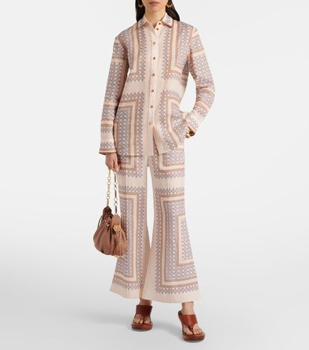 Chemise en ramie imprimée - Zimmermann - Modalova