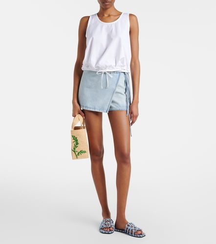 Jupe-short Paula's Ibiza en denim - Loewe - Modalova