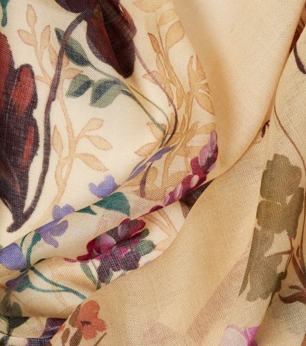 Foulard en laine et soie à imprimé - Max Mara - Modalova