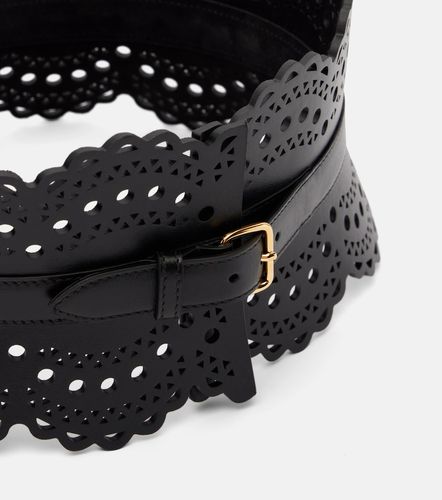 Alaïa Ceinture Vienne Wave en cuir - Alaia - Modalova