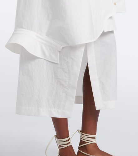 Róhe Jupe midi asymétrique en coton mélangé - Rohe - Modalova