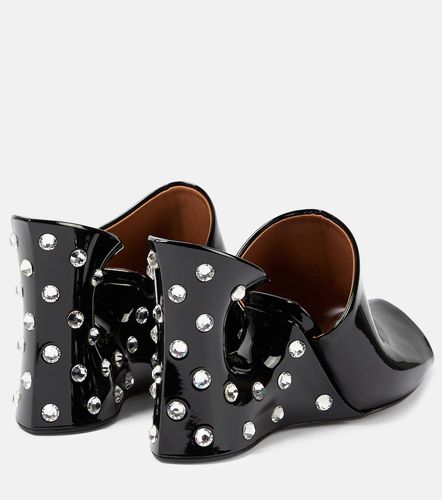 Alaïa Mules La Sculpture en cuir verni - Alaia - Modalova