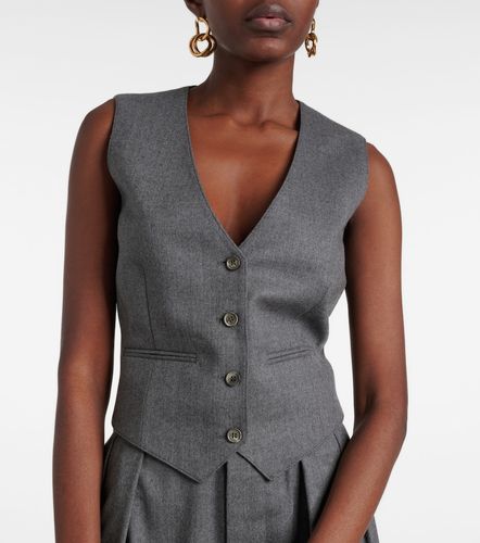 Gilet à simple boutonnage - Wardrobe.NYC - Modalova