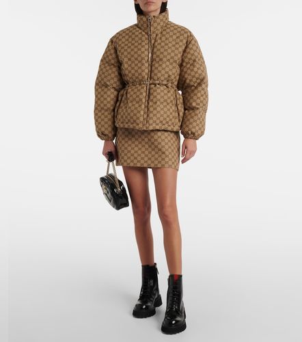Veste doudoune GG Canvas en toile - Gucci - Modalova