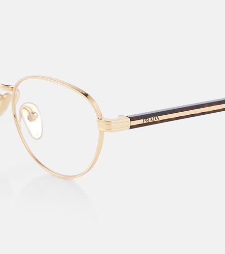 Prada Lunettes de soleil rondes - Prada - Modalova