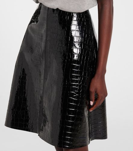 Toteme Mini-jupe en cuir embossé - Toteme - Modalova