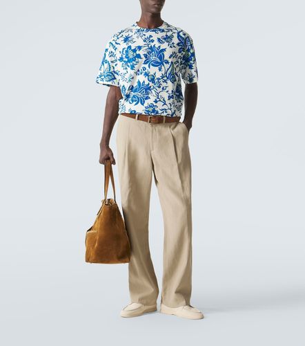 Etro T-shirt en coton à fleurs - Etro - Modalova