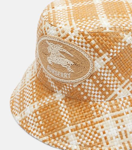 Burberry Bob à effet raphia - Burberry - Modalova