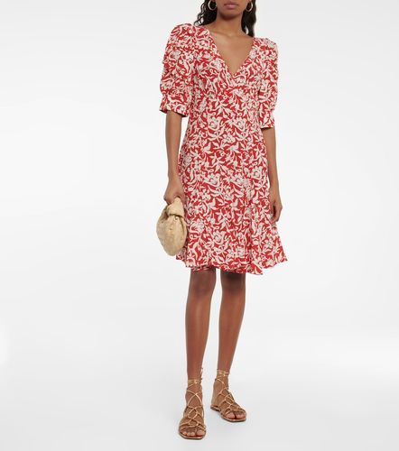 Robe midi en crêpe à fleurs - Polo Ralph Lauren - Modalova