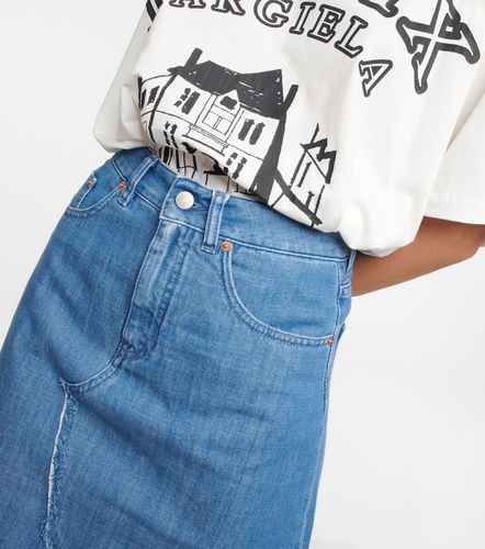 Mini-jupe en jean - MM6 Maison Margiela - Modalova