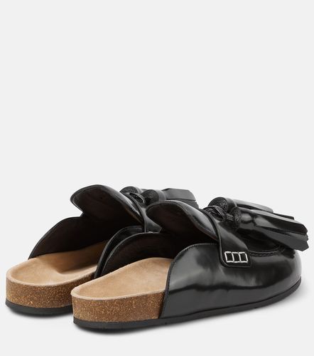 Mules en cuir à pampilles - JW Anderson - Modalova
