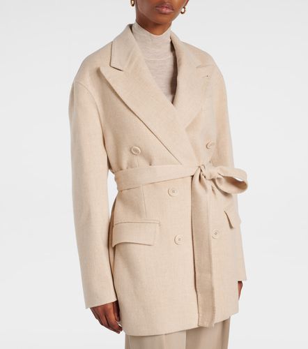 Blazer ceinturé en laine et soie - Joseph - Modalova