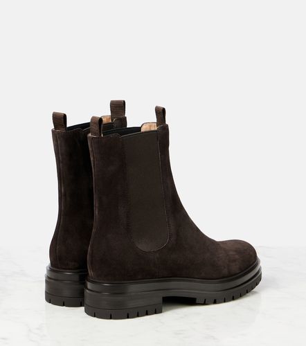 Bottines Chelsea Chester en daim - Gianvito Rossi - Modalova
