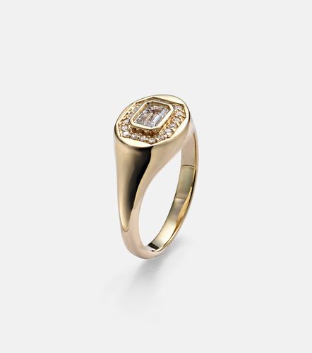Bague Essential Splurge en or 14 ct et diamants - Stone and Strand - Modalova