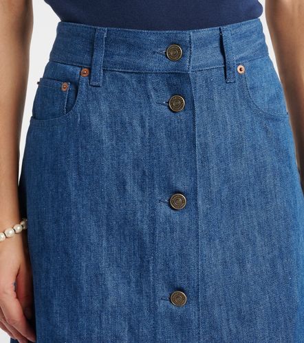 Valentino Jupe midi en jean - Valentino - Modalova