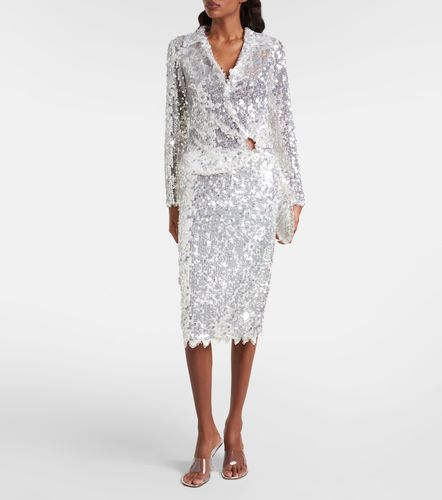 Jupe midi Opaline à sequins - Christopher Esber - Modalova